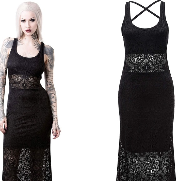 Killstar Dresses & Skirts - KillStar maxi lace dress